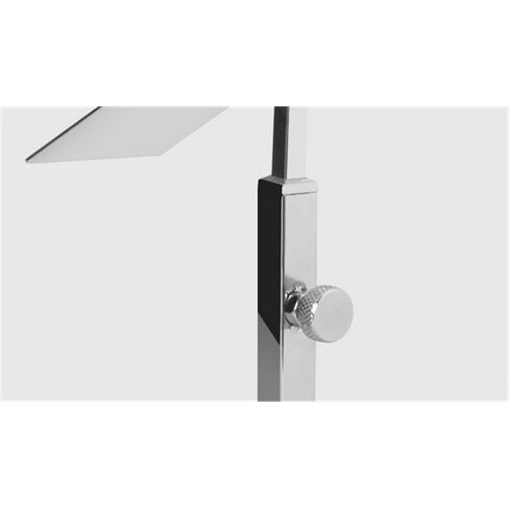 Металлические сияющие серебряные выставочные стенды для обуви стеллажи