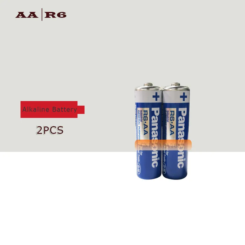 2 шт. Panasonic AA батарея R6AA 1,5 В щелочная батарея aa сухие батареи для дистанционного управления игрушки не перезаряжаемая основная батарея