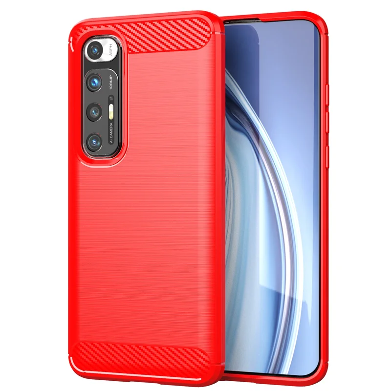 For Cover Xiaomi Mi 10S Case For Mi 10S Capas Silicone Rubber Shockproof Back Bumper Soft Coque TPU Cover For Mi 10S 10 S Fundas