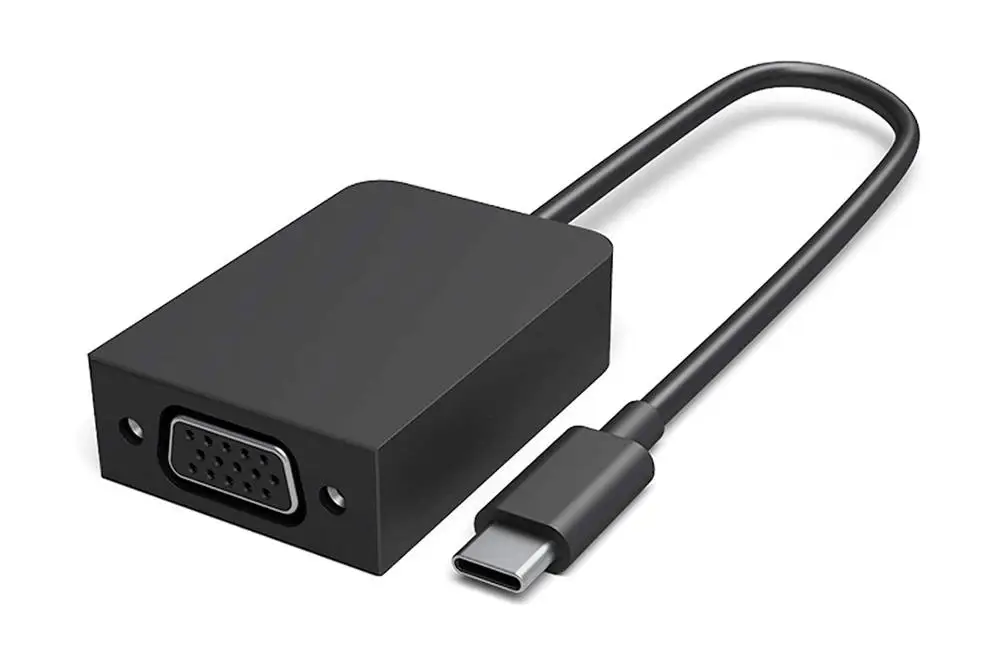 Новый адаптер для Microsoft USB-C 3.1 Type-VGA Женский конвертер передачи видео 1080P Surface Book 2
