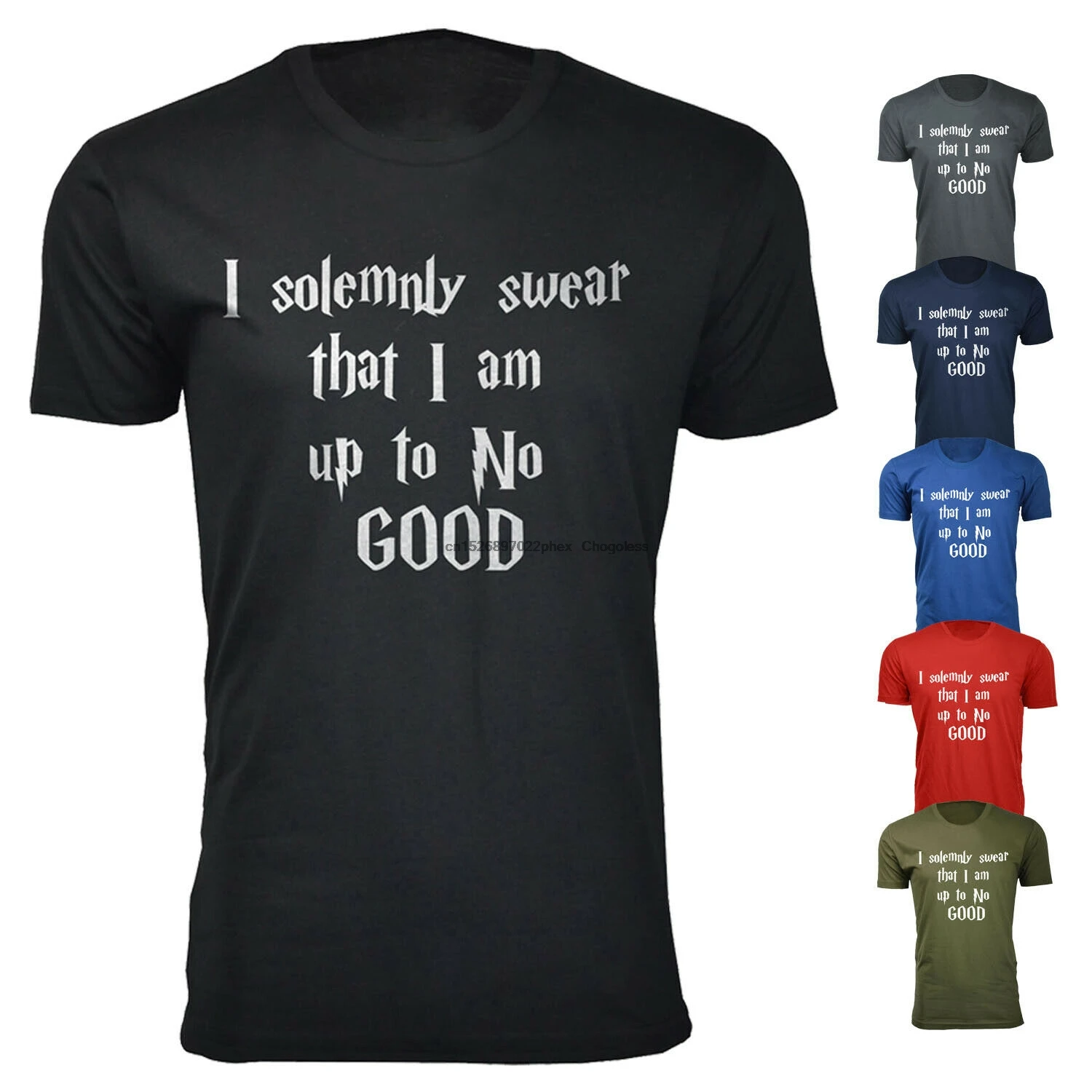 Мужские футболки Я торжественно пообещаю что у меня нет хорошего юмора|Мужские