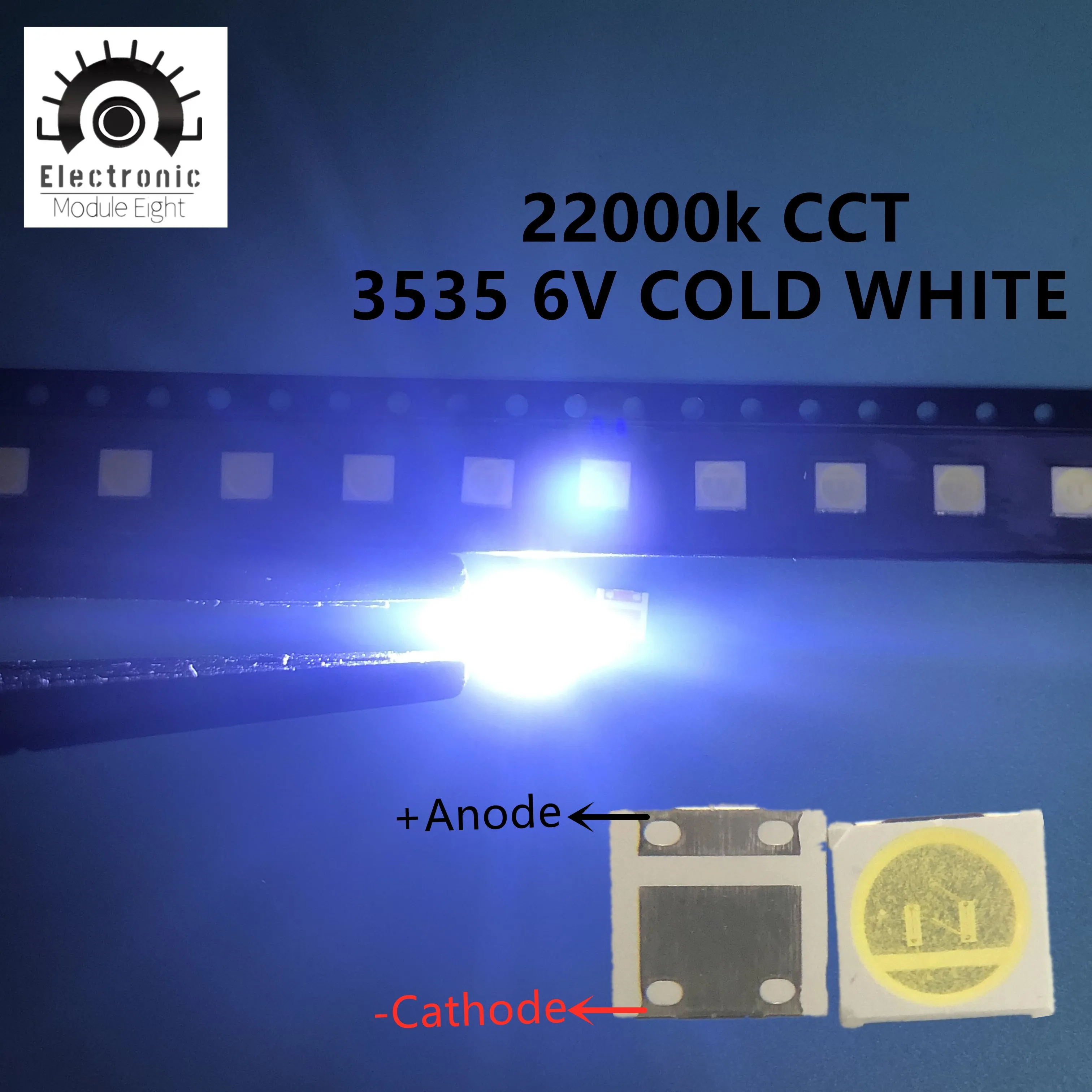 В переменного тока 50-100 шт. 2W 6V 3В 1 Вт 3535 SMD светодиодный заменить LG Innotek ЖК-дисплей