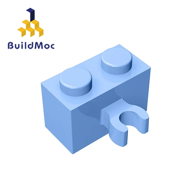 

BuildMOC Compatible Assembles Particles 30237b Brick Modified 1x2 Vertical Clip Building Blocks Part