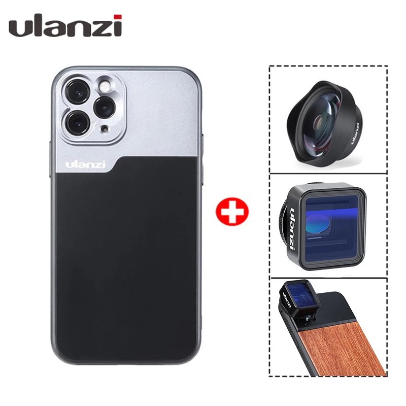Чехол Ulanzi для телефона с резьбой 17 мм iPhone 11/11 Pro/11 Pro max аморфной линзы