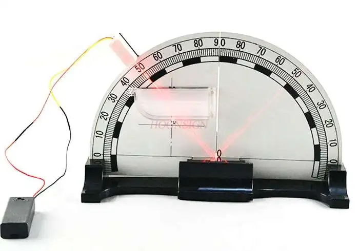 

Light refraction demonstrator teaching instrument junior high school physical optics experimental equipment total reflection