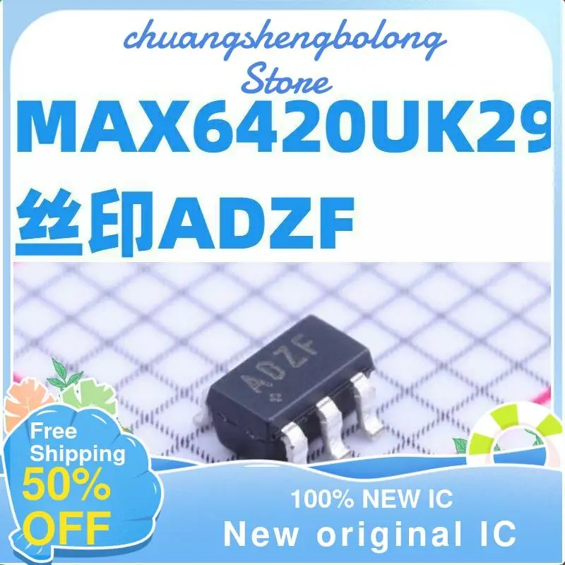 

10-200PCS MAX6420UK29+T SOT23-5 ADZF New original IC