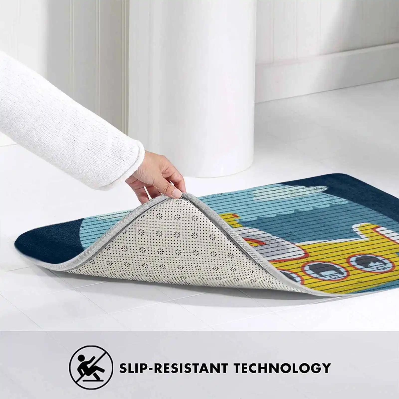 Дверной коврик для ног домашний музыкальная песня N Roll поп-культура поп-арт