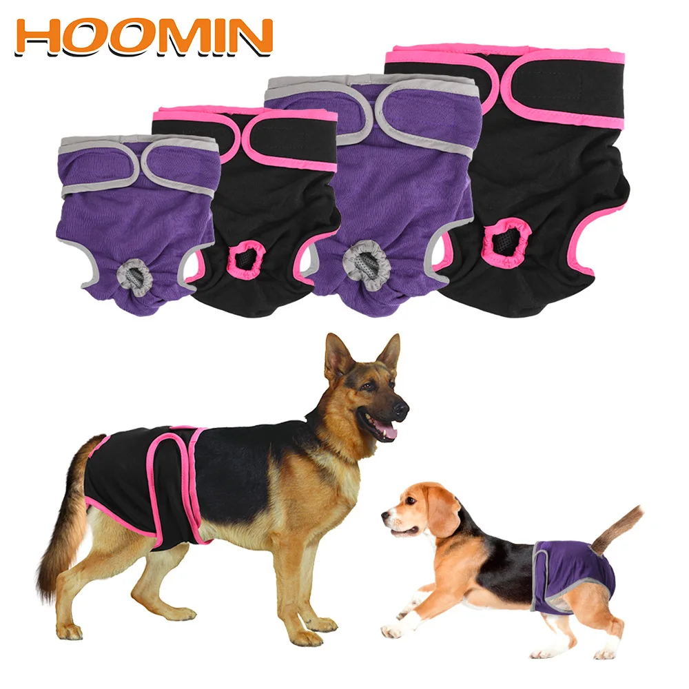 

Физиологические брюки HOOMIN, женские шорты для собак, товары для собак, нижнее белье для маленьких питомцев, размеры собак