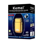 Kemei KM-TX1 цельнометаллическая бритва электробритва для мужчин, перезаряжаемая Бритва для бороды, плавающий триммер для волос, уход за лицом