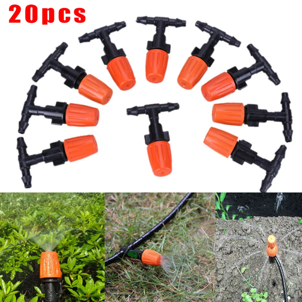 

Garden Sprinkler Greenhouse Irrigation System Water-Saving Tool 0-20L/H
