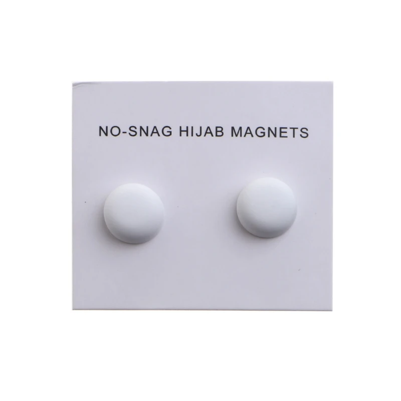 2 пары магнитные зажимы для хиджаб Роскошный аксессуар без отверстий | Украшения