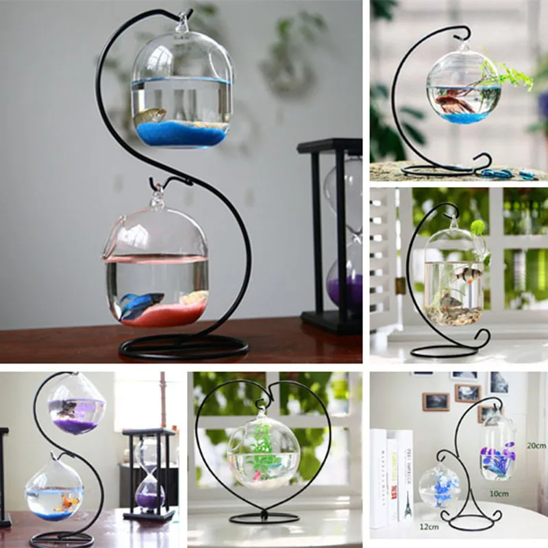 Stand Holder Aquarium Accessories Flower