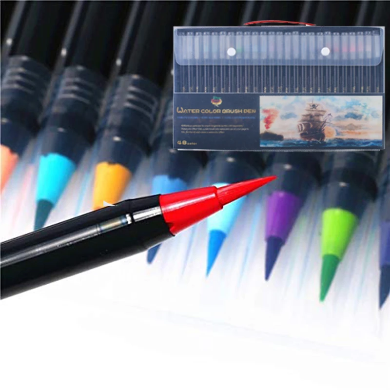 Маркер для окраски воды каллиграфическая ручка Акварельная кисть маркер с