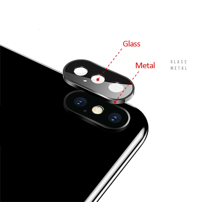 Металлическая защитная крышка объектива камеры для Redmi Note 7 Pro Alumium glass полная