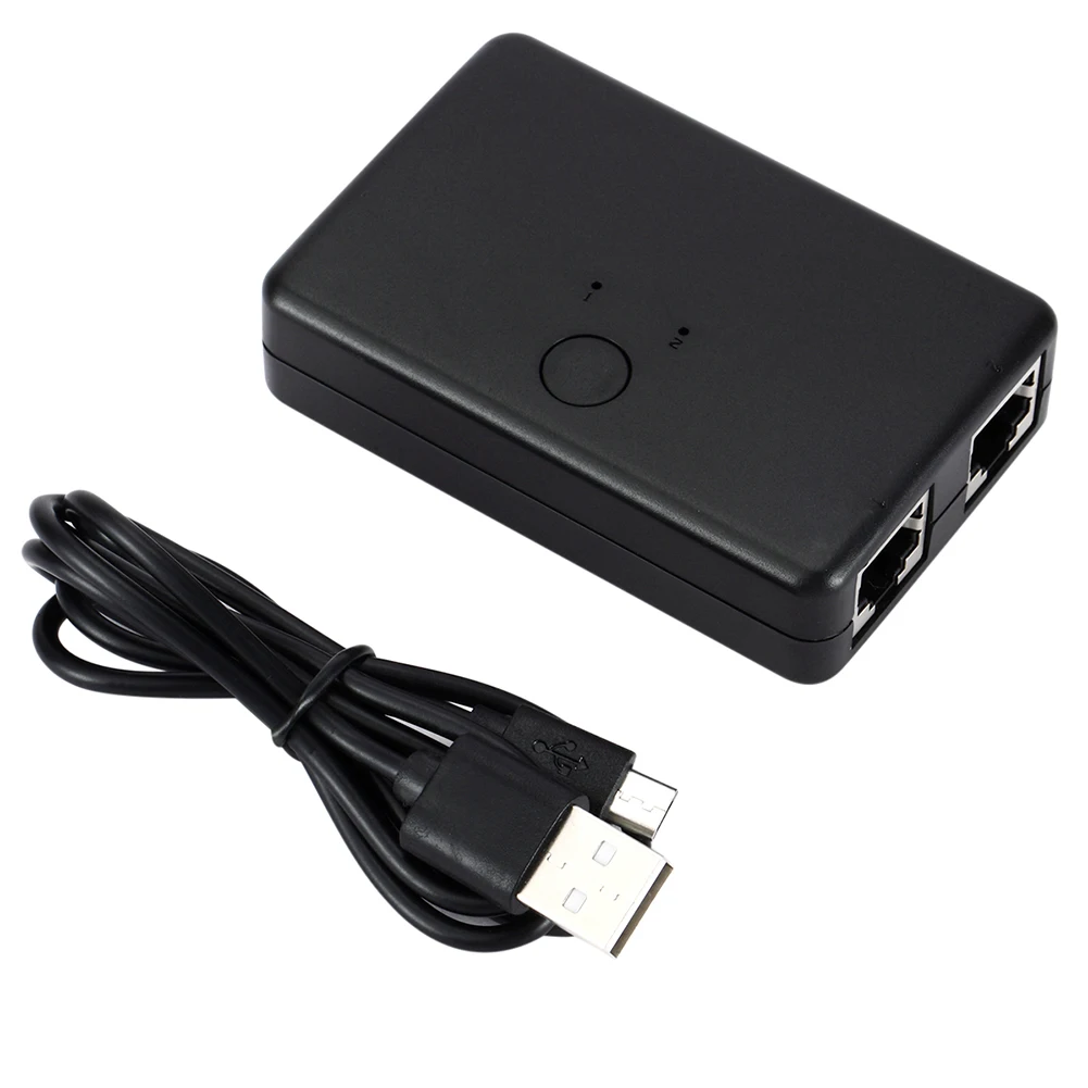 Порт able 2 порта RJ45 Lan Hub сетевой коммутатор Box Компьютер Ethernet Интернет адаптер |