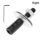 Левыйправый Шпилька адаптер вал двигателя 8x12x62 мм для шлифовки полировки