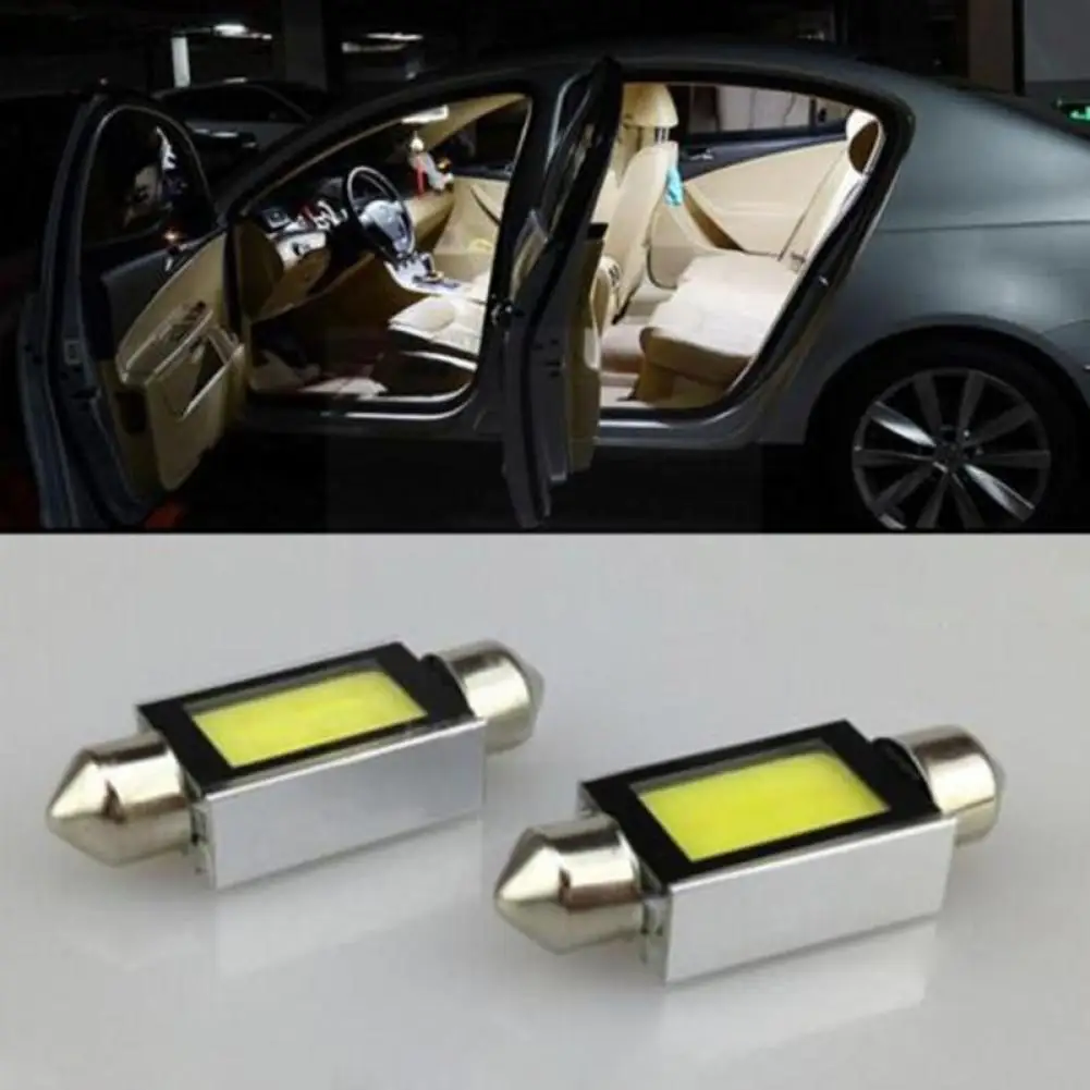 

36 мм Автомобильный COB светодиодный светильник для номерного знака 6000K DC 12 В 4 Вт лицензионный светодиодный светильник s лампа светильник чтен...