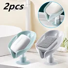 Подставка для мыла и губки в форме листа