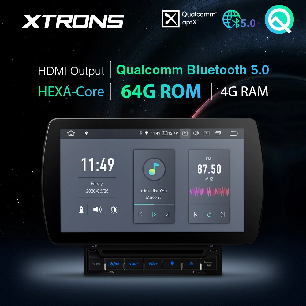 Автомобильный мультимедийный плеер XTRONS универсальное антибликовое устройство