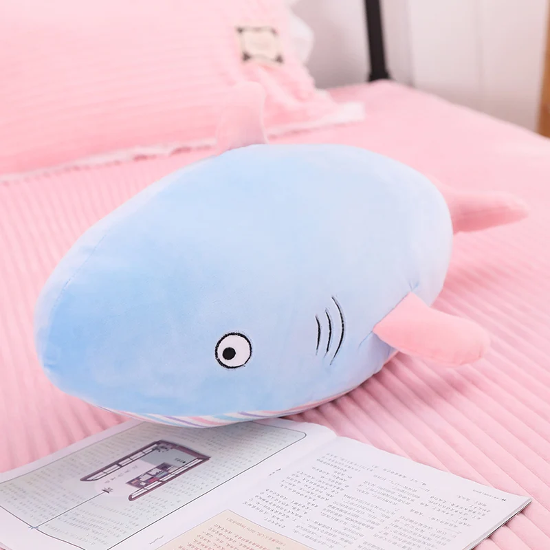 

Cute Large Romantic Pink Shark Plush Toy Sofa Pillow Cushion Girl Gift Children Room Decoration Home Decoration
