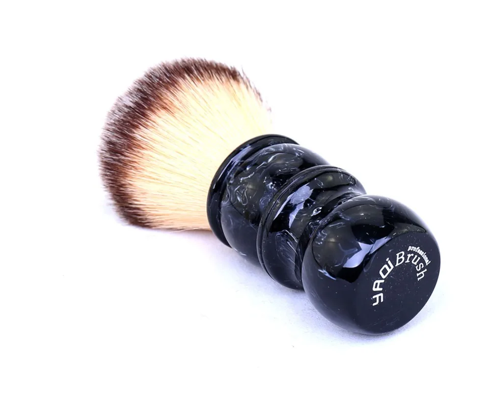 

24MM Men's Shaving Brush Resin Handle Nylon For Men Clearance Beard Professional Barber Face Cleaning Shaving Brush Tool