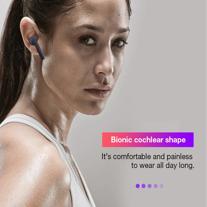 Bluetooth V5.0 наушники 2000 мА/ч зарядная коробка беспроводные стерео спортивные