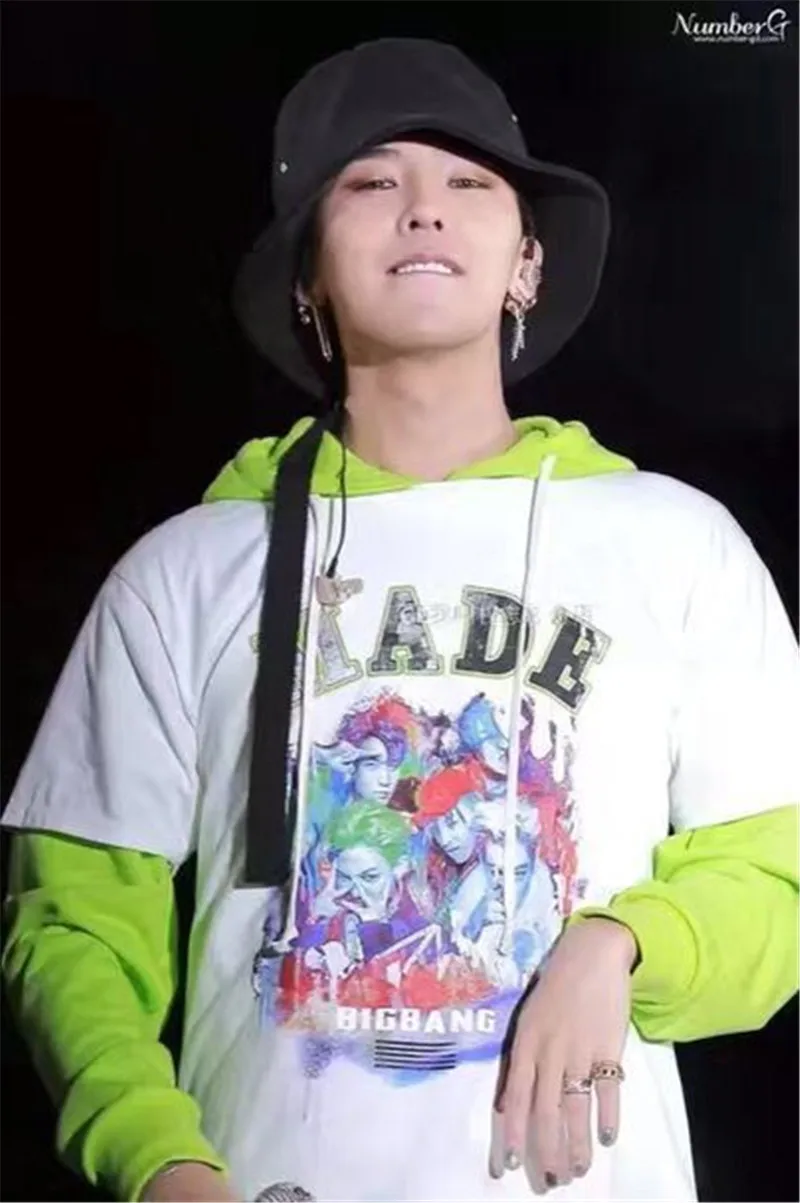 KPOP G Dragon длинный ремешок Солнцезащитная Шляпа Бейсбольная PEACEMINUSONE Kwon Ji Yong