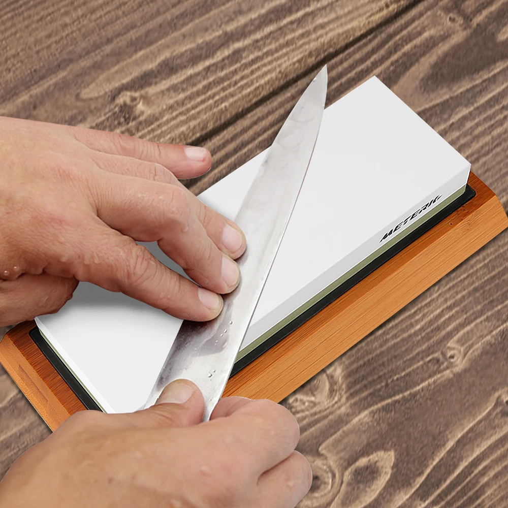

New 1000/6000 Grits Double-Sided Knife Sharpening Stone set