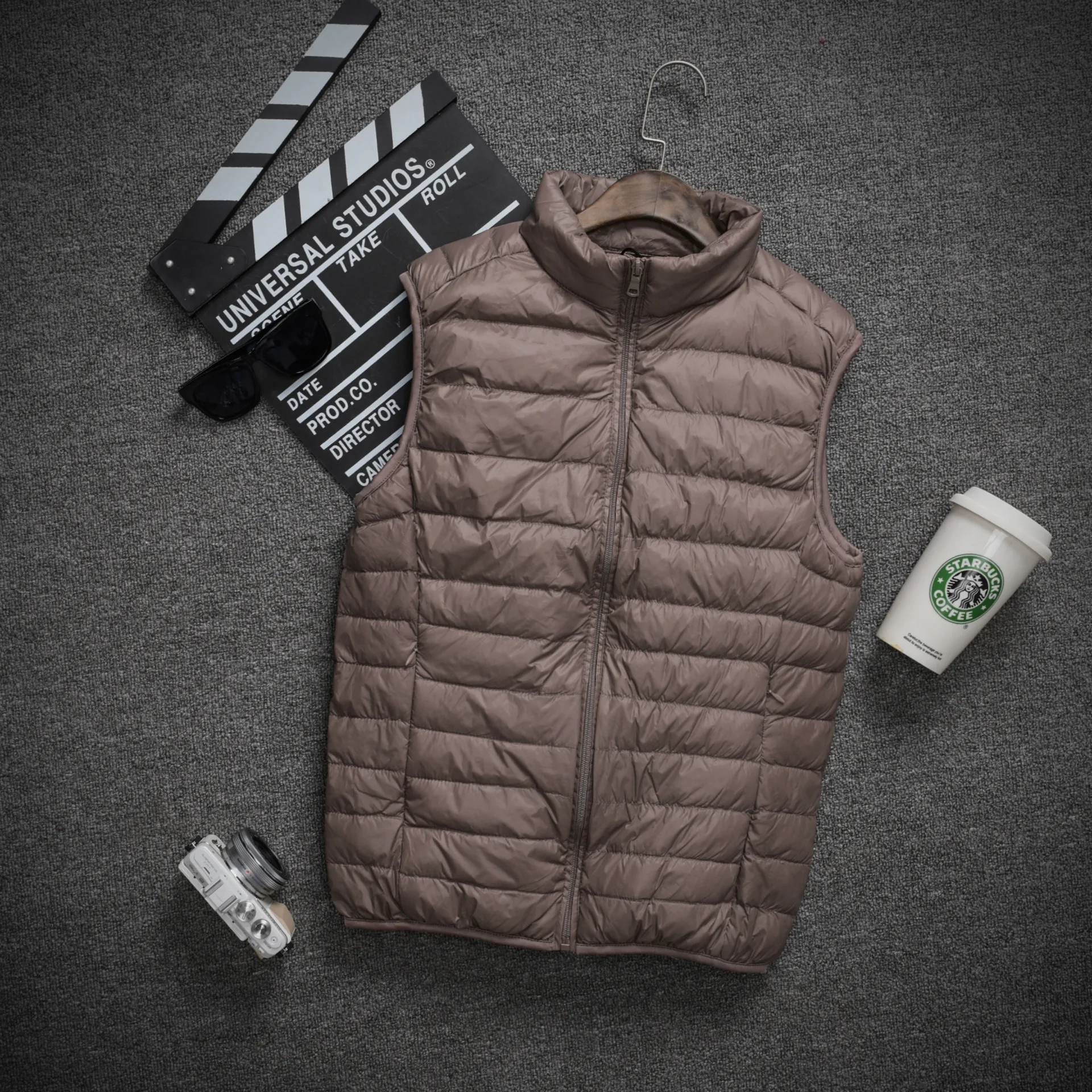 2019 Мужской легкий пуховой жилет мужской пуховик | Мужская одежда