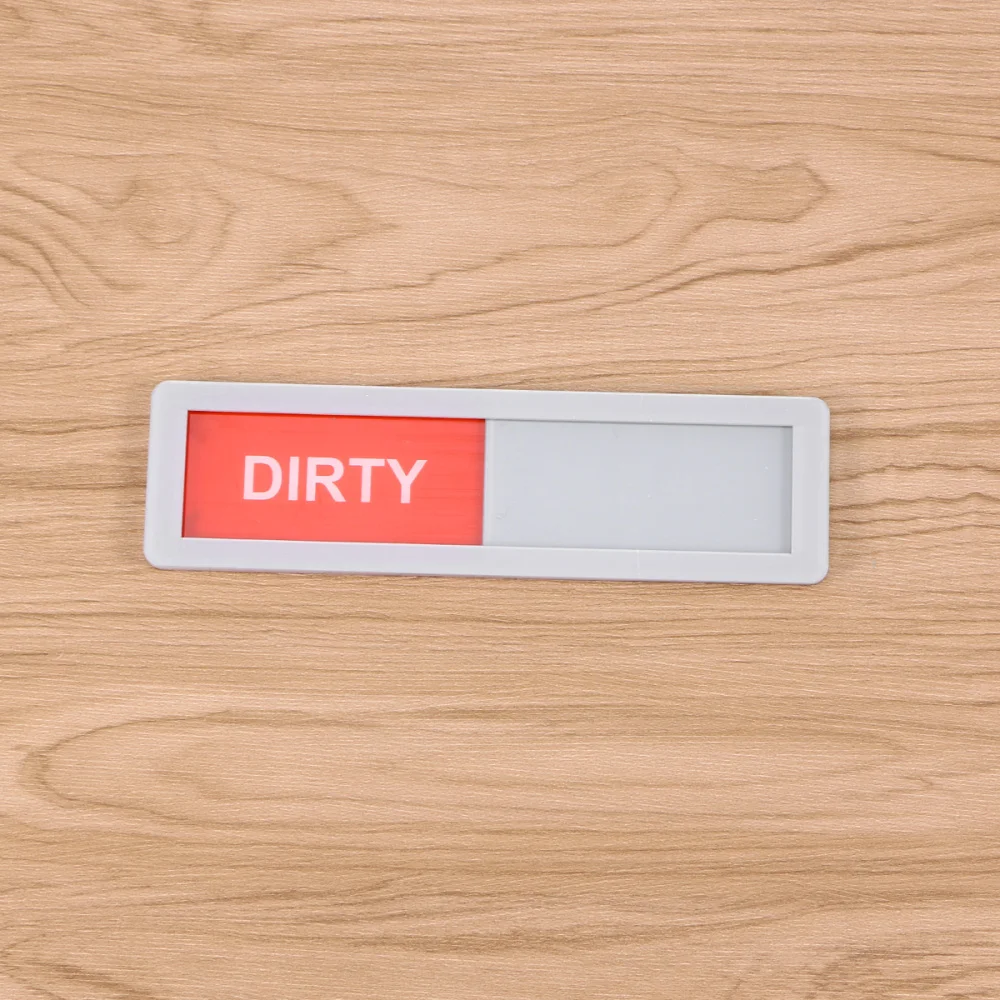 

Dishwasher Magnet Clean Dirty Sign Strong Magnet Indicator Tells Whether Dishes Are Clean or Dirty (Gray)
