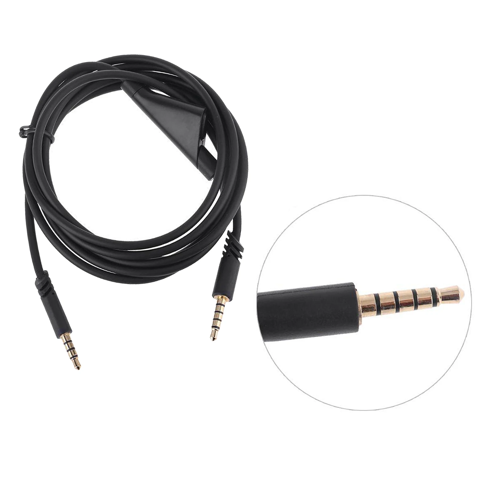 

2m 6.5 Feet Audio Line Cord Cable Volume Control fits for Astro A10 A40 Headset, Durable, with 3.5mm Jack