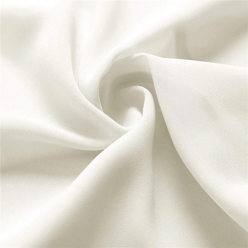 Ivory 1,5 м x 5 м прозрачная шифоновая пыльно-синяя ткань для платья широкая драпировка декорация для фона настольная дорожка однотонная ткань у двора занавеска - Цвет: Ivory