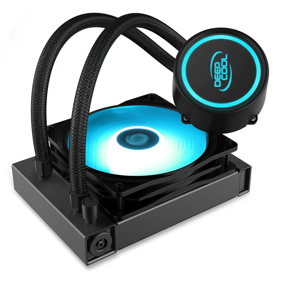 Кулер для процессора DEEPCOOL GAMMAXX 120 V2 кулер охлаждения мм RGB-подсветка Водяной intel/AMD |