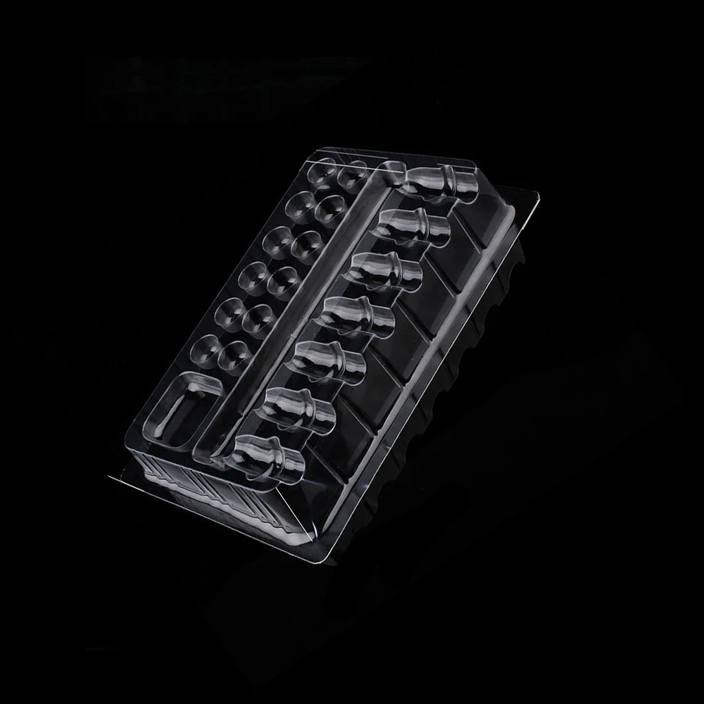 20Pcs S L Disposable Tattoo Cartridge Holder Tray Transparent Plastic Stand Microblading Tattoo Needles Ink Makeup Tool