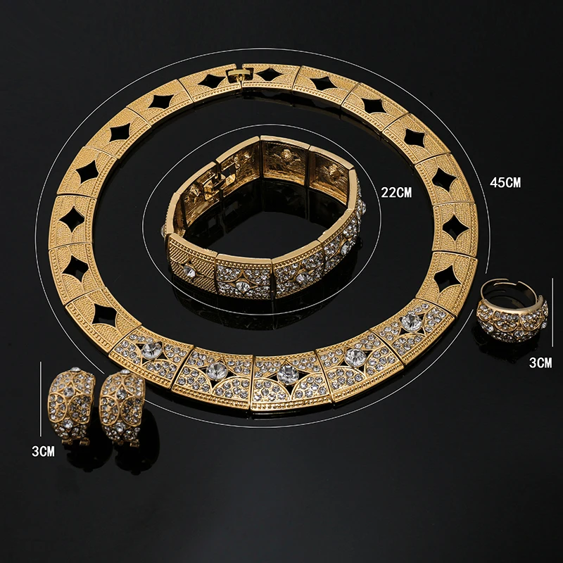 

Fani Fashion African Beads Jewelry Set Brand nigerian bridal bead crystal jewelry set women Wedding Jewelry Set customer design