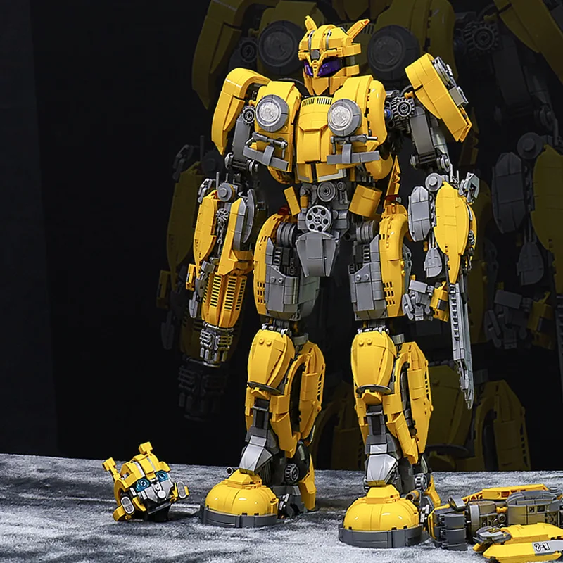 Высокотехнологичный Новый 3500 шт. супер робот-трансформер Optimus деформация главные