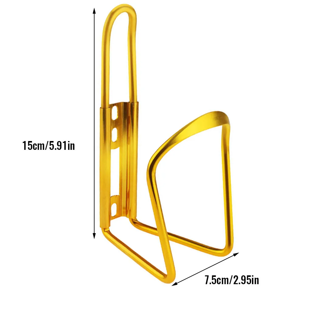 

2Pcs MTB Bike Bottle Holder Aluminum Alloy Mountain Bicycle Water Cup Cages Cycling Drink Racks for Outdoor Sports Cycling