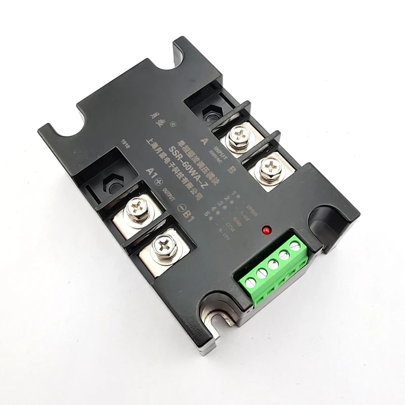 Однофазный выпрямитель модуль регулятора напряжения 60A аналоговый вход: 4-20 мА 0-10