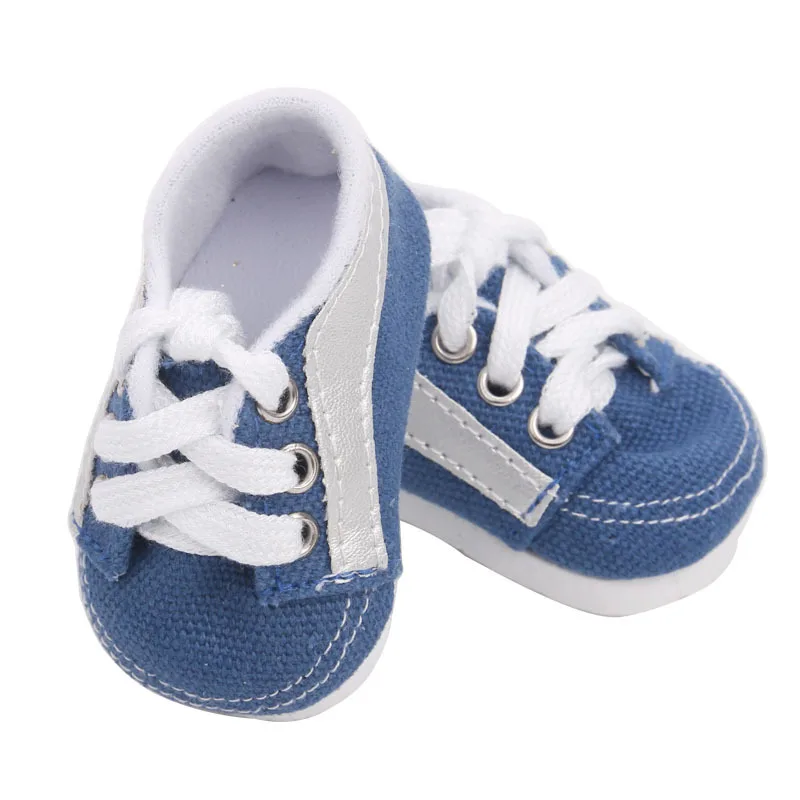 12 стилей кукольная одежда обувь желтая парусиновая для 18 дюймов американский и 43