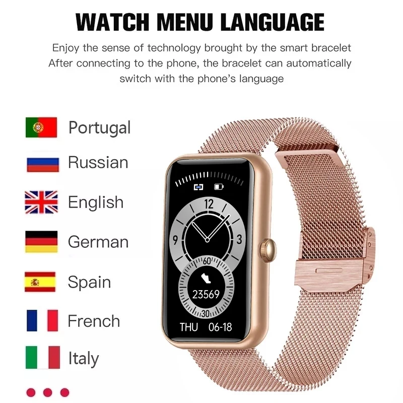 2021 for huawei smart bracelet women pedometer watches blood pressure blood oxygen detection smart watch sport fitness tracker free global shipping