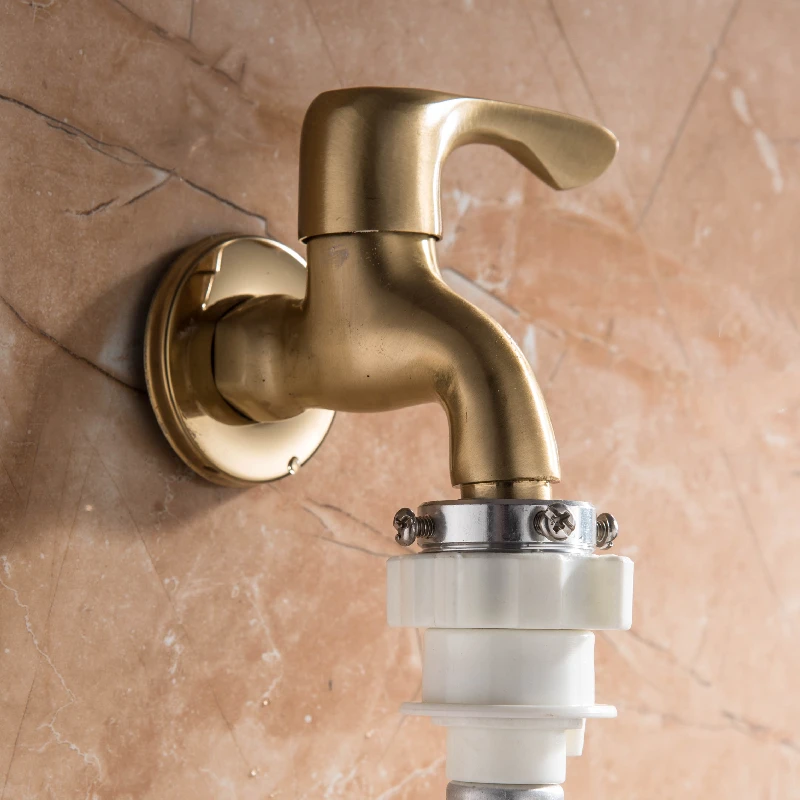 CCC бытовой античный настенный латунный одиночный смеситель для холодной воды