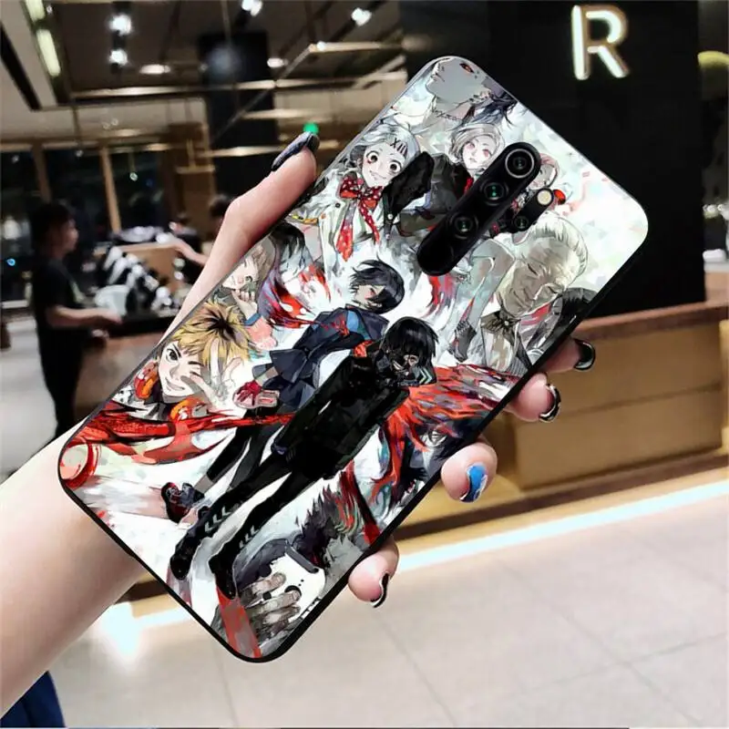 Одежда с надписью Tokyo Ghoul чехол для телефона накладка Redmi Note 9 8 8T 8A 7 6 6A экшн камеры Go