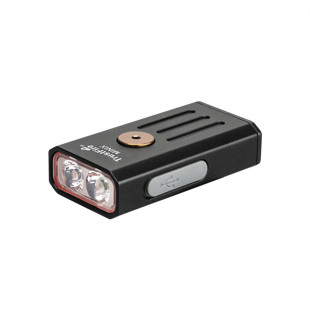 

Trustfire Minix EDC фонарик с УФ-зарядкой 320 люмен УФ/Красный USB мини Kechain Тип C 4 режима переключения светодиодный фонарь онарик осветительные лампы