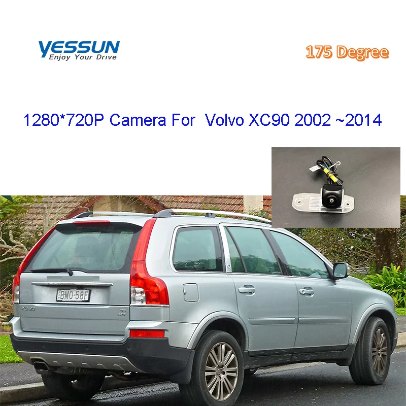 Камера заднего вида Full HD 1280*720 для Volvo XC90 xc 90 2002 2003 2004 2005 2007 ~ 2014|Камеры авто| |