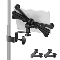 neewer 6 14 inches adjustable tablet holder mount and 360 degree swivel clamp for microphone stand ipadipad proipad air google