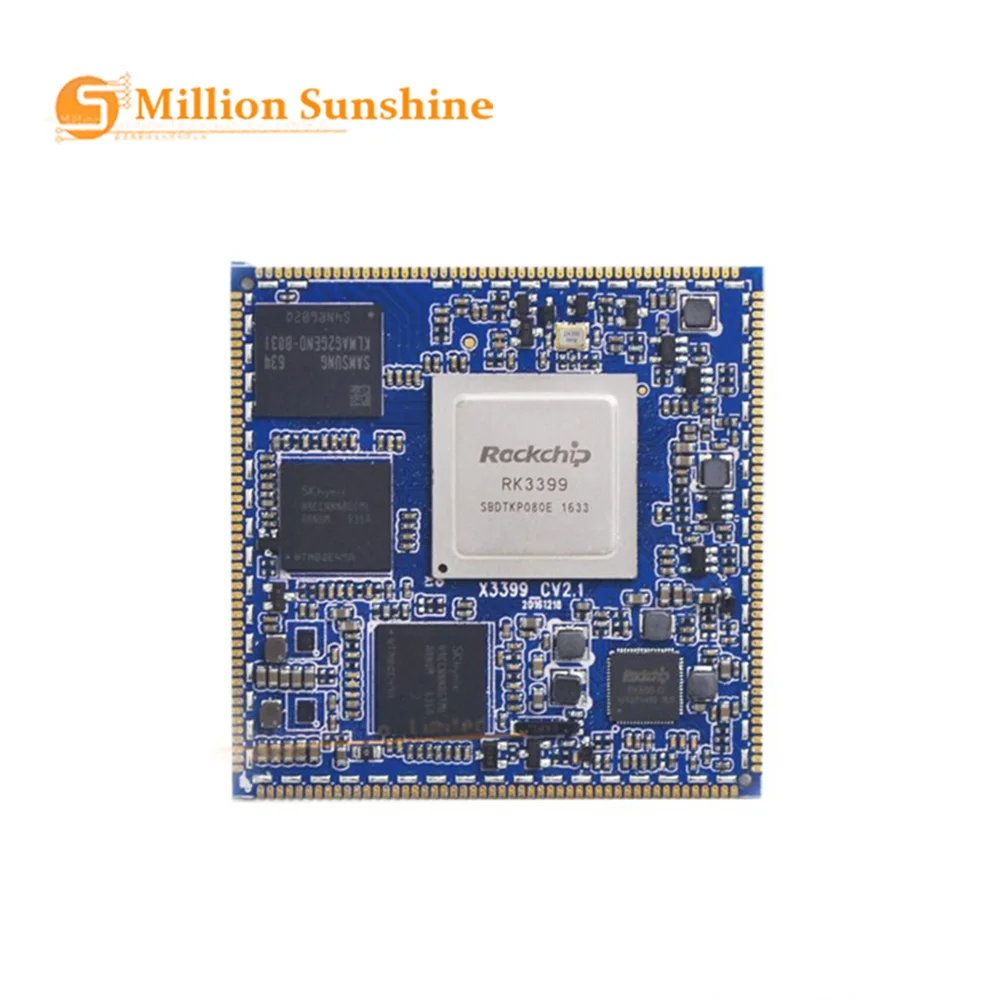 X3399 Core board RK3399 6 ядерный 64 разрядный высокопроизводительный платформер для AR VR Android