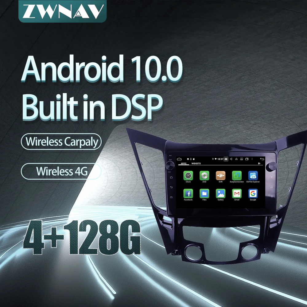 comprar Para Hyundai Sonata 8 2011-2014 Jogador De Rádio Do Carro Android 10 Px6 64gb Gps Navegação Multimídia Player Rádio