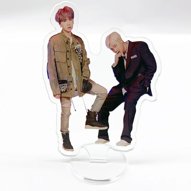 SUGA RM Модная KPOP Bangtan boys групповая подставка для картин на столе фото FESTA концертный акриловый стоячий Kpop bangtan boys - Цвет: SUGA RM