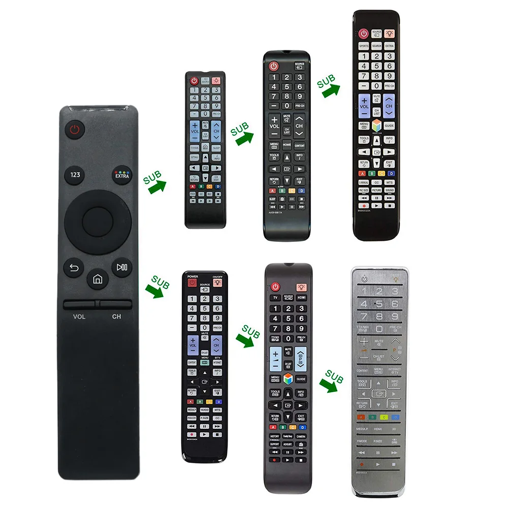 

Smart Remote Control Replacement For Samsung HD 4K Smart Tv BN59-01259E TM1640 BN59-01259B BN59-01260A BN59-01265A BN59-01266A