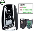 Умная деталь DIYKEY, 3 кнопки, 433 МГц, чип ID46 для Hyundai Santa Fe 2012-2015, идентификатор FCC: 95440 2W500  2W600